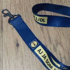 20 mm Lanyards mit einseitigem Druck